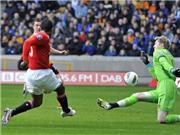Bóng đá anh, ngoại hạng anh, lịch thi đấu euro 2012, Chấm điểm Wolves - Man Utd: Tuyệt vời Valencia !